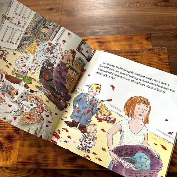 PJ Library The Schmutzy Family Shabbat Jewish Paperback Book - Picture 5 of 10